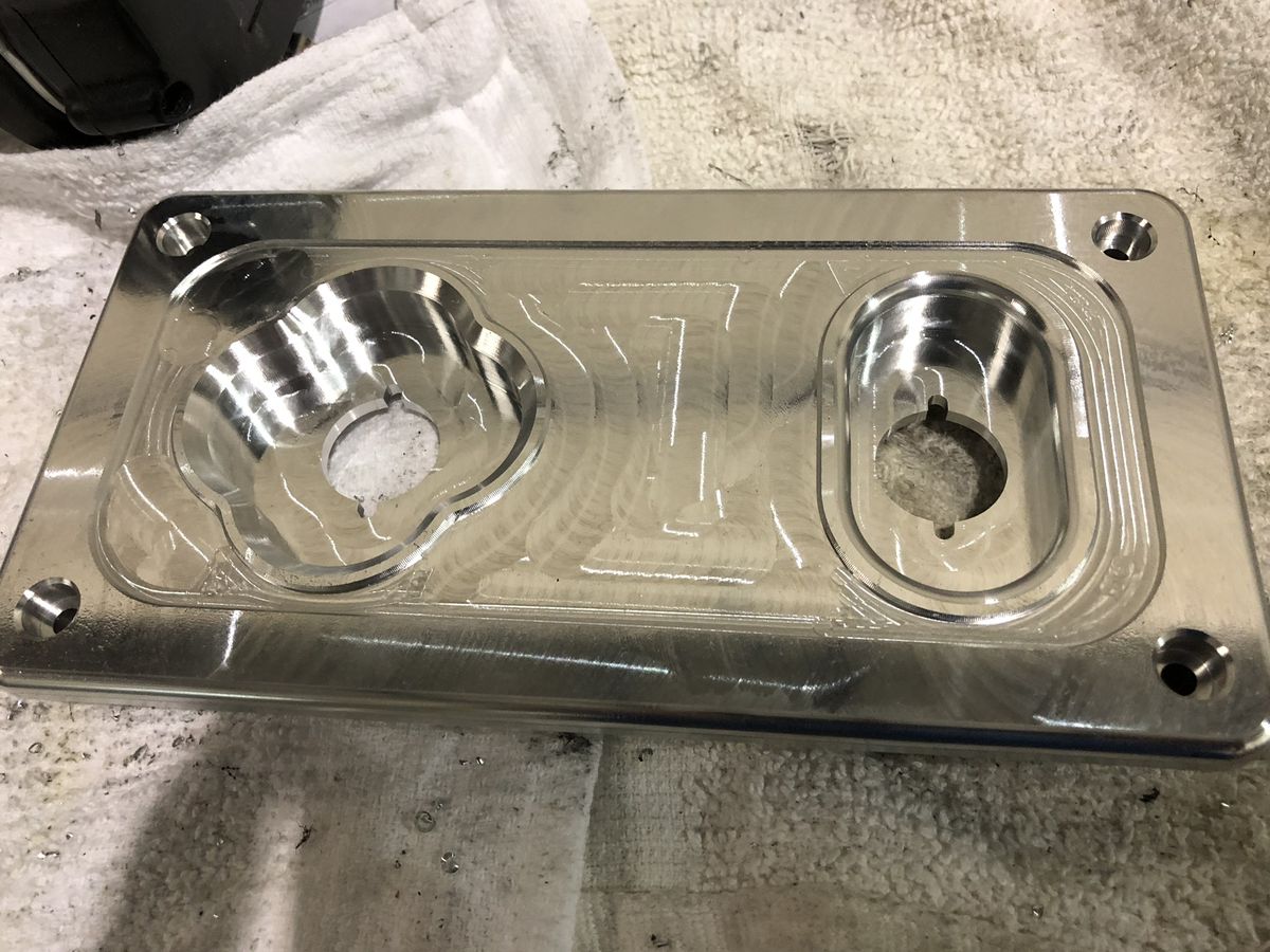 Precision CNC machined assembly by Rigid Concepts